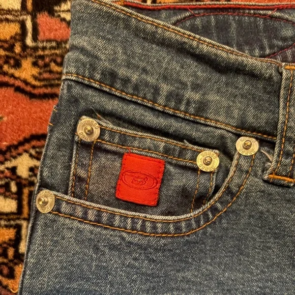 Y2K Bongo Low Rise Flair Jean - Picture 3 of 9